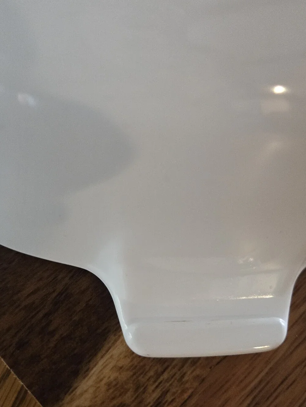 Corning Ware 1½ quart square casserole in the Blue Cornflower